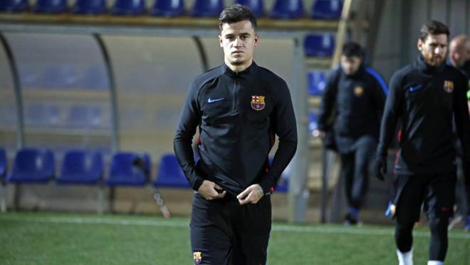 Philippe Coutinho Barcelona debut vs Espanyol