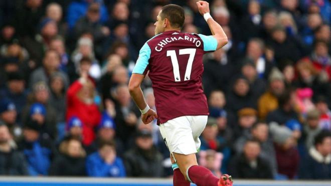 Chicharito goal vs Brighton