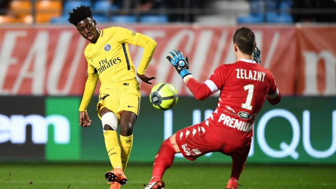 Timothy Weah PSG debut