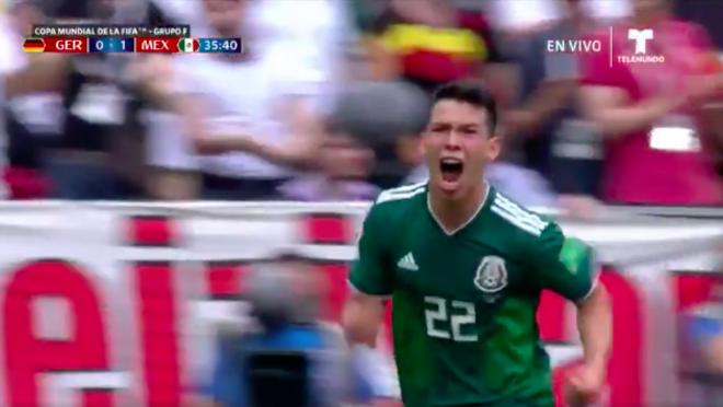 Hirving Lozano goal vs Germany