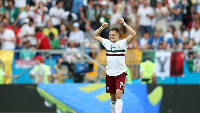 Chicharito goal vs South Korea