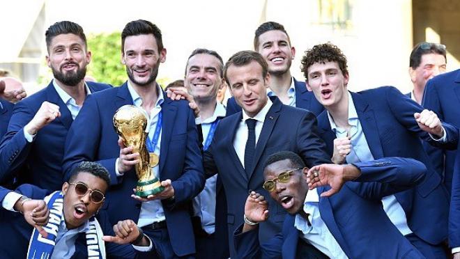 Paul Pogba France World Cup Celebrations