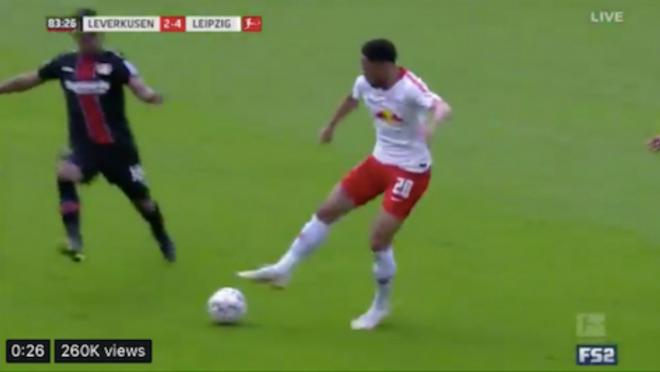 Matheus Cunha goal v Bayer Leverkusen