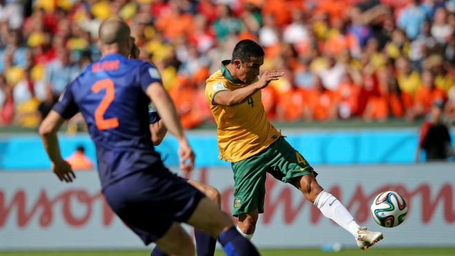 Tim Cahill 2014 World Cup Goal vs Netherlands