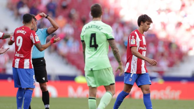 João Félix Red Card vs Athletic Bilbao