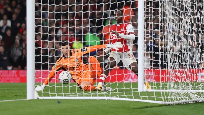 Eddie Nketiah Goal vs Leeds