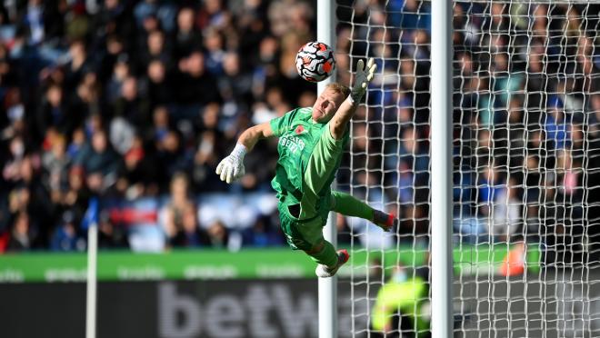 Aaron Ramsdale Save vs Leicester City