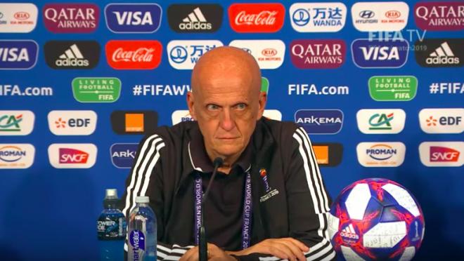 Pierluigi Collina quotes from 2019 WWC