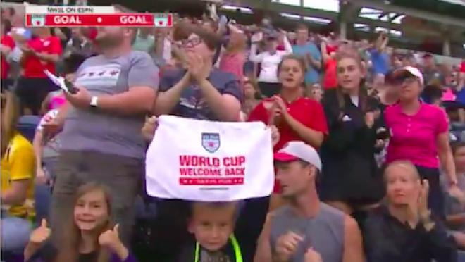 NWSL attendance after World Cup