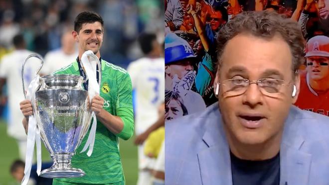 Thibaut Courtois responde a David Faitelson