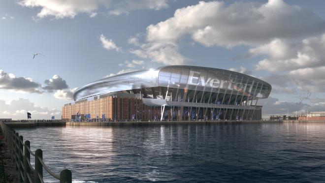 Everton new stadium photos