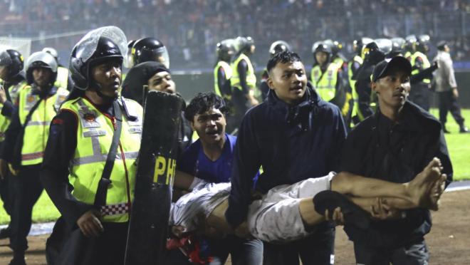 Indonesia soccer stampede