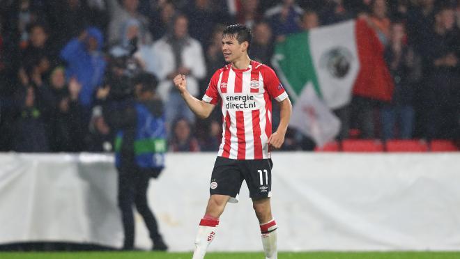 Chucky Lozano Champions League goal