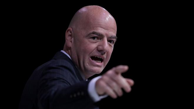 FIFA president Gianni Infantino