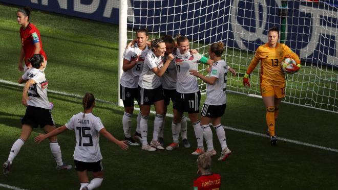 Germany vs Spain Women's World Cup highlights