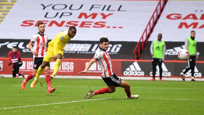 Ademola Lookman goal vs Sheffield United