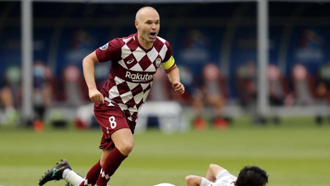 Andres Iniesta Vissel Kobe contract