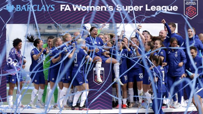 Chelsea FA WSL 2021 title