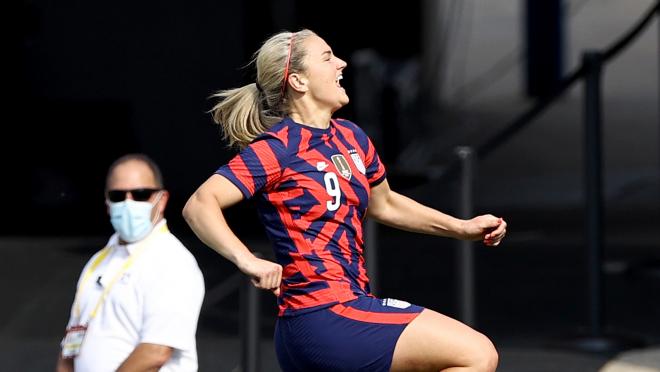 USWNT Vs Mexico: Lindsey Horan goal