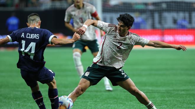 Alineación de México vs Perú