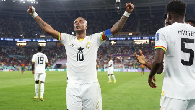 Ghana becomes first African team to score at the 2022 World Cup