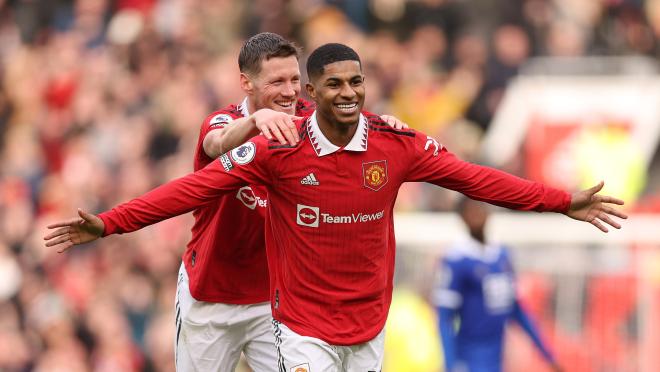 Marcus Rashford vs Leicester