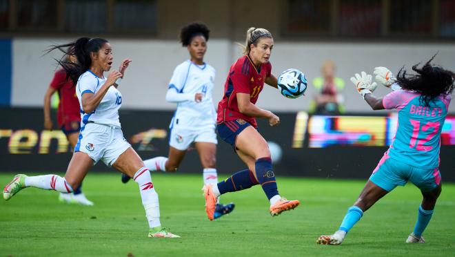 Alexia Putellas Spain goal vs Panama