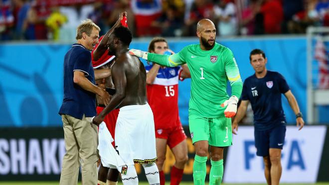 Tim Howard vs Belgium