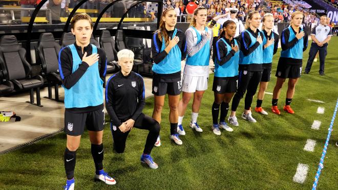 US Soccer kneeling ban