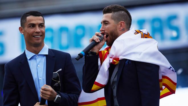 Ronaldo and Ramos