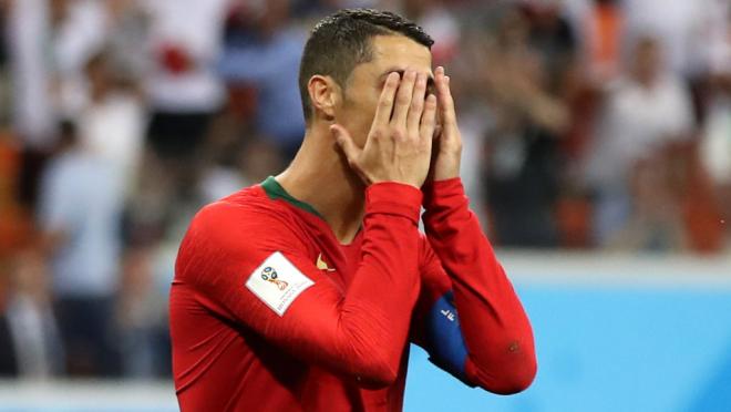 Cristiano Ronaldo missed penalty kick