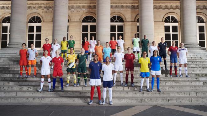 Women's World Cup jerseys