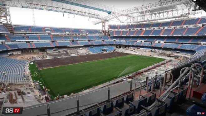 Santiago Bernabeu construction