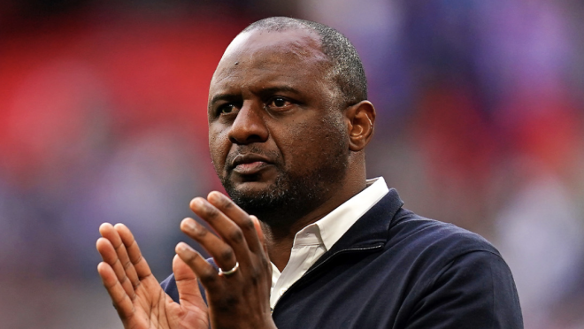 Patrick Vieira sacked as Crystal Palace manager