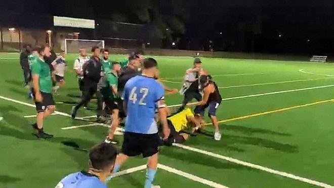 Soccer referee attacked in Sydney, Australia