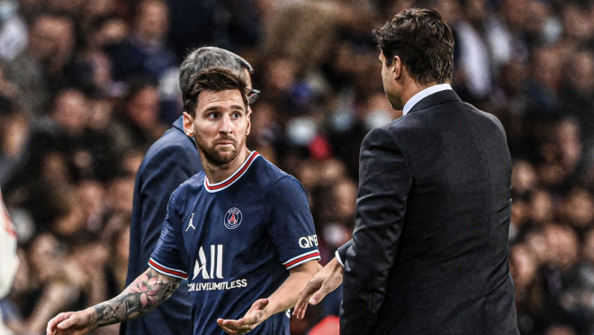 Messi Subbed Off vs. Lyon