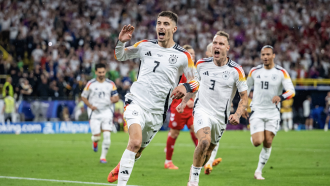 Germany vs Denmark weather and highlights