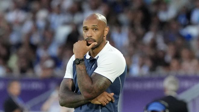 Thierry Henry France fight reaction