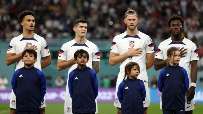 Why do soccer players walk out with kids?