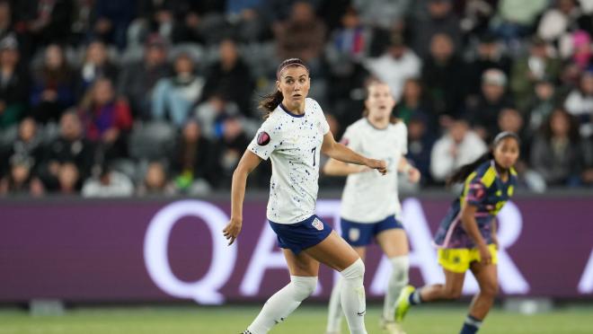 Alex Morgan miss vs Colombia