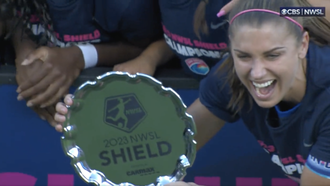 NWSL Shield trophy