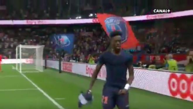 Tim Weah first Ligue 1 goal