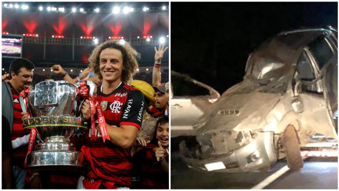 David Luiz's family suffers car accident