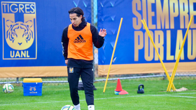 ¿Cuándo debuta Diego Lainez en Tigres?