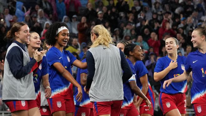 Lily Yohannes scores in USWNT debut