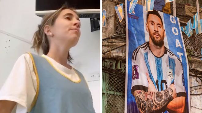 Teacher silences students thanks to Messi 