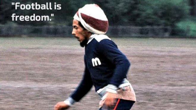 Bob Marley Football is Freedom