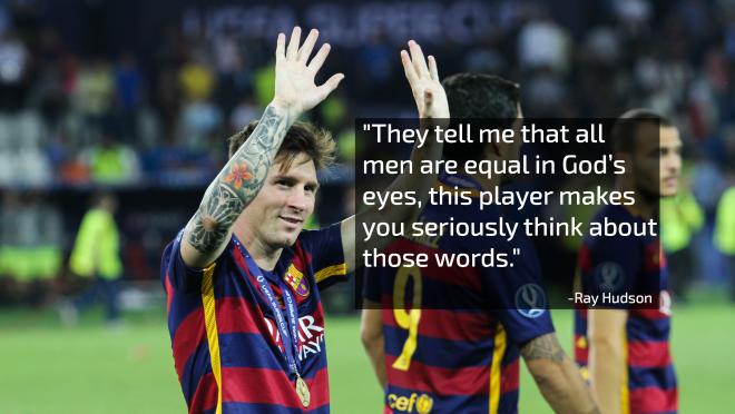 Ray Hudson On Lionel Messi