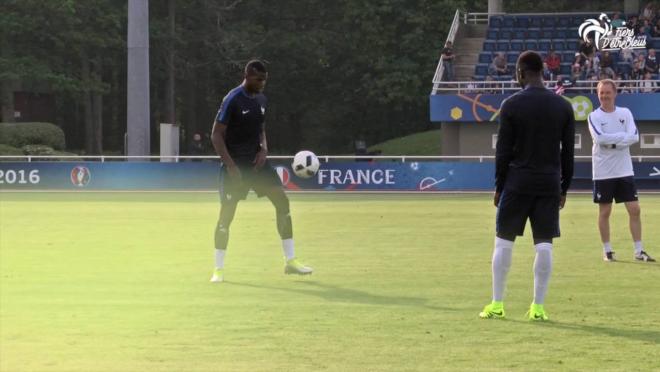 Paul Pogba and Barcary Sagna