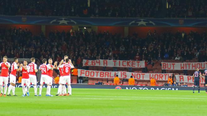 Arsenal at the Emirates 